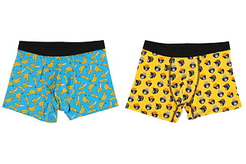 Boxershorts 2-pack bananer/apor