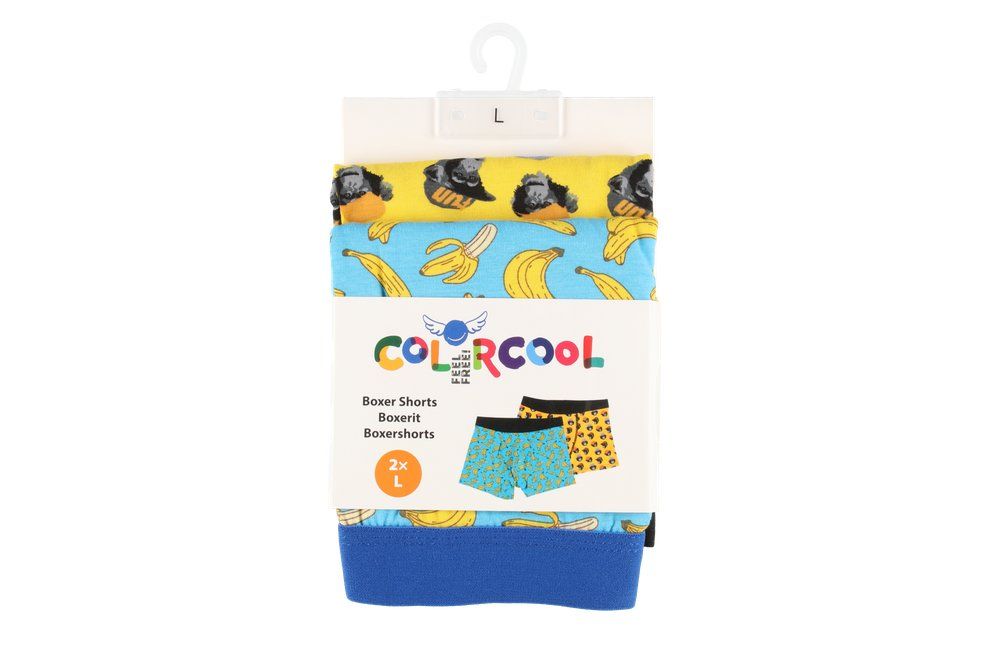 Boxershorts 2-pack bananer/apor - 6