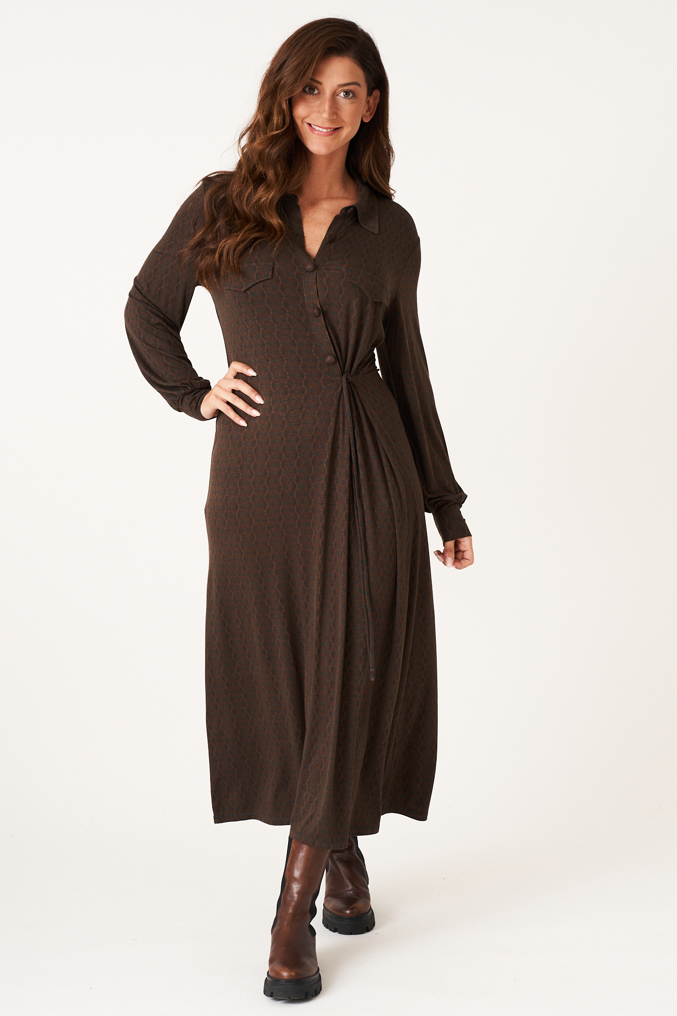 Renata dress  eucalyptus - 3