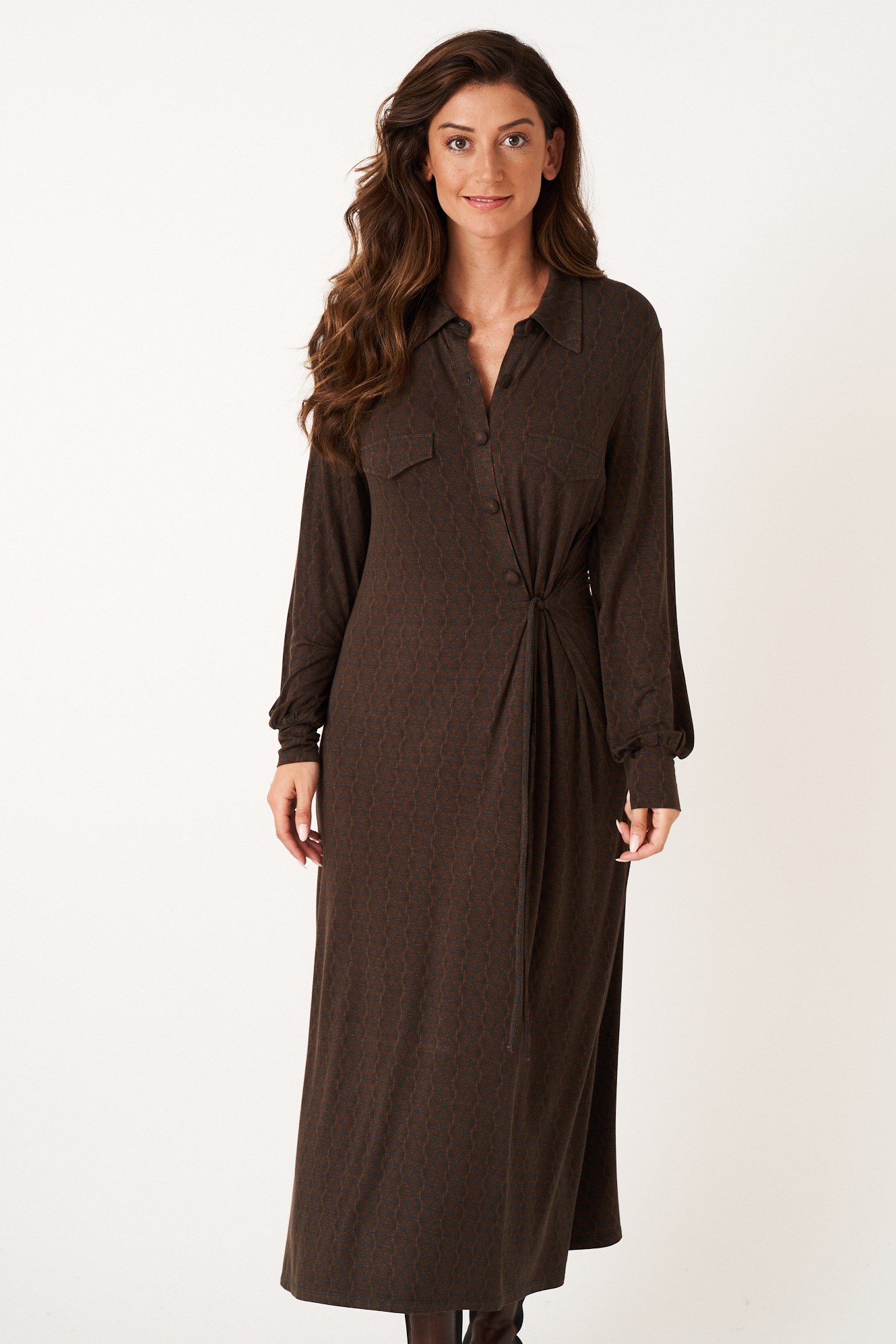 Renata dress  eucalyptus - 4