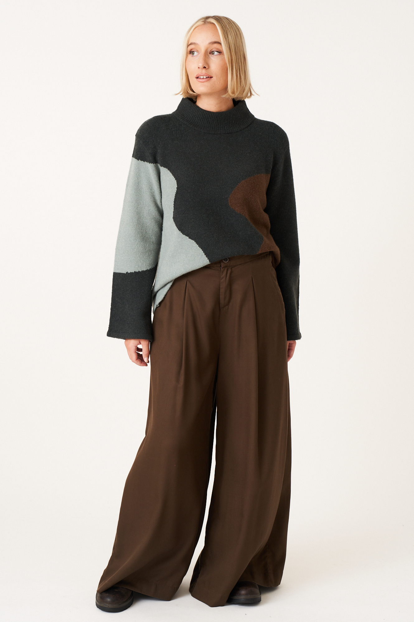 Patricia trouser  chocolate - 2
