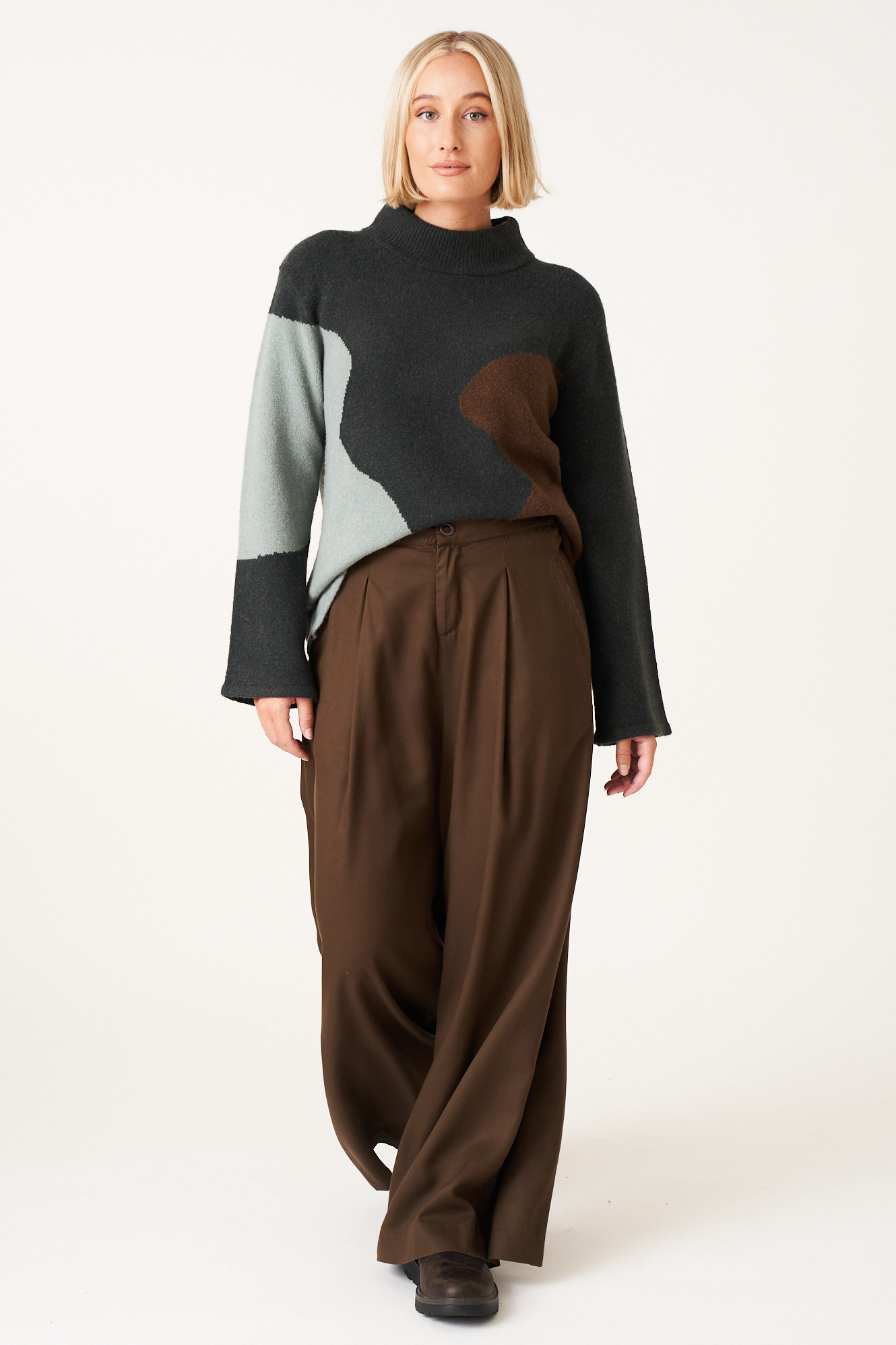 Patricia trouser  chocolate