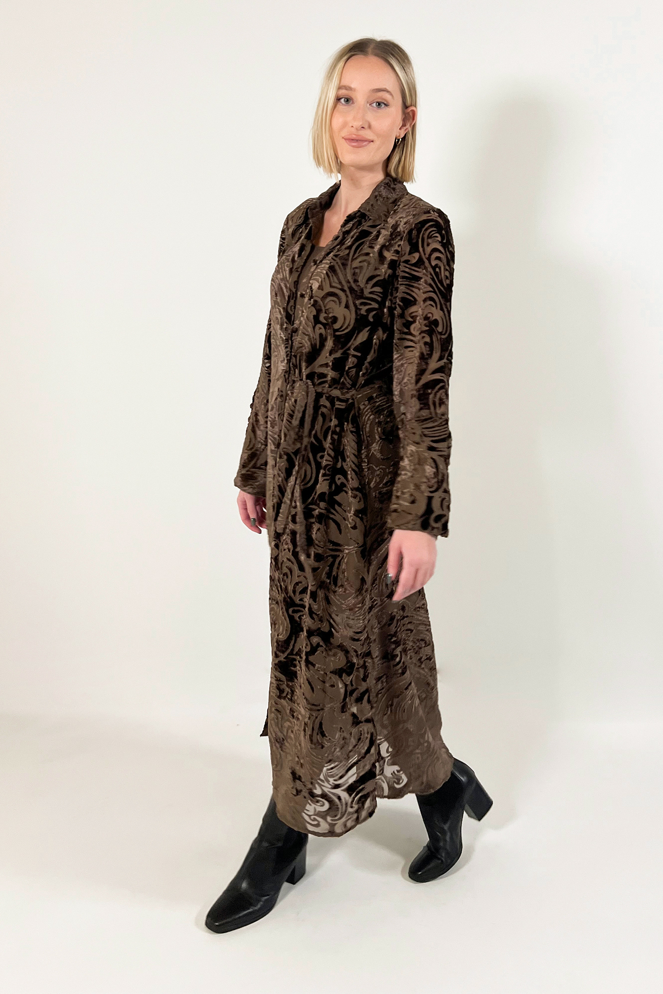 Ottilia dress  chocolate - 2