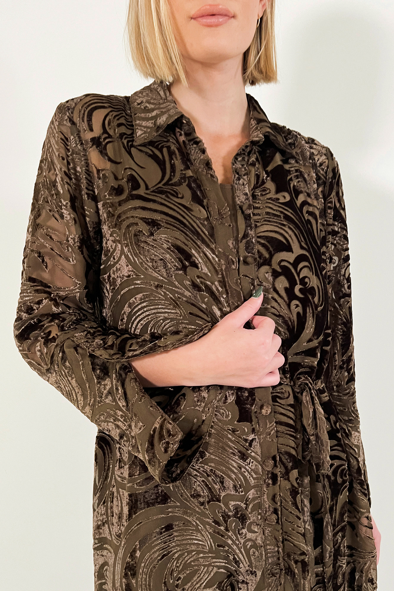 Ottilia dress  chocolate - 3