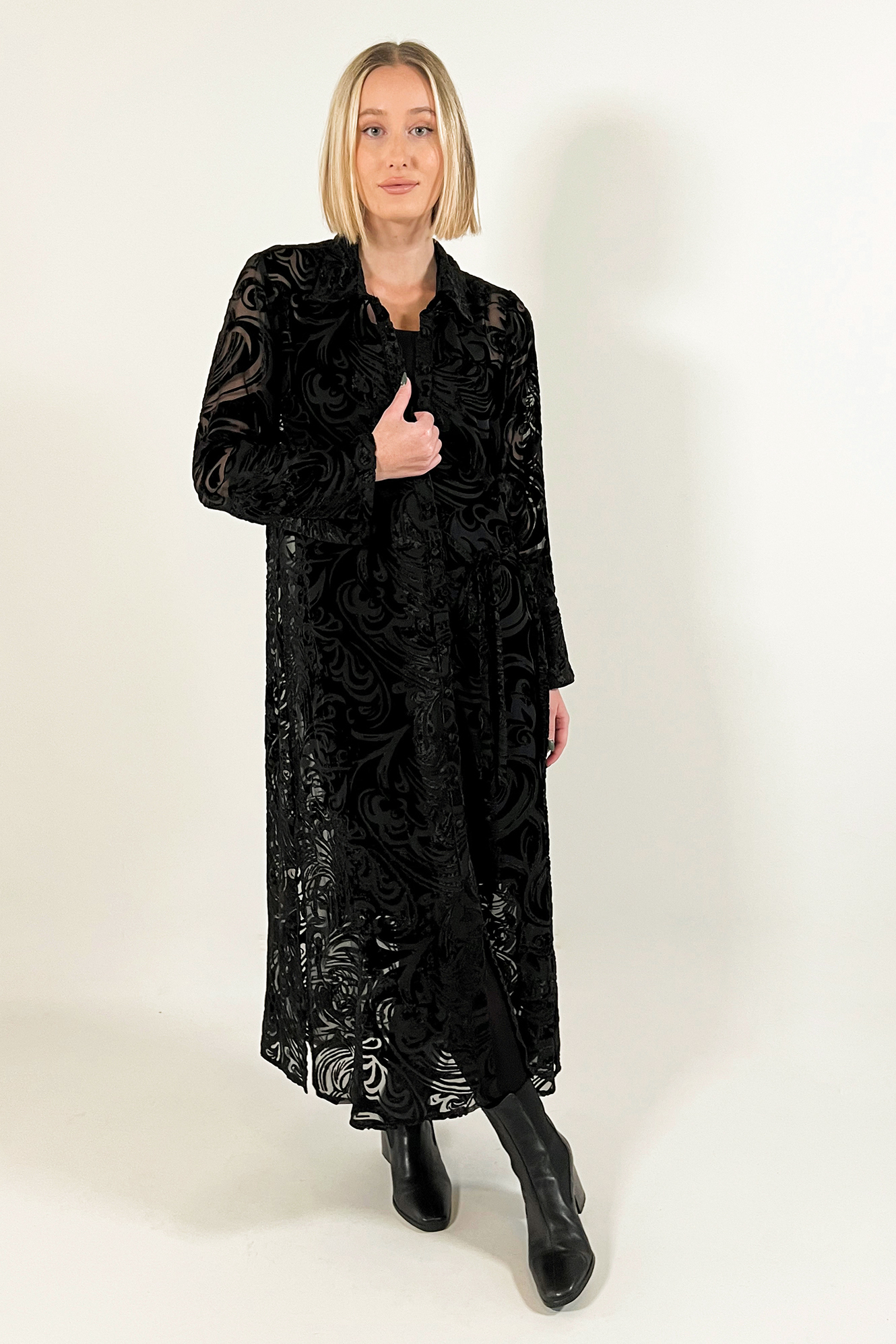Ottilia dress  svart - 3
