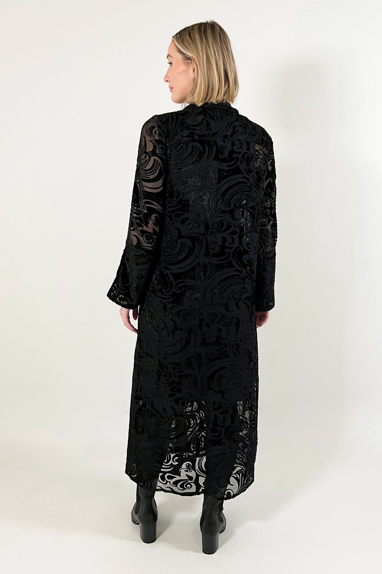 Ottilia dress  svart - 4