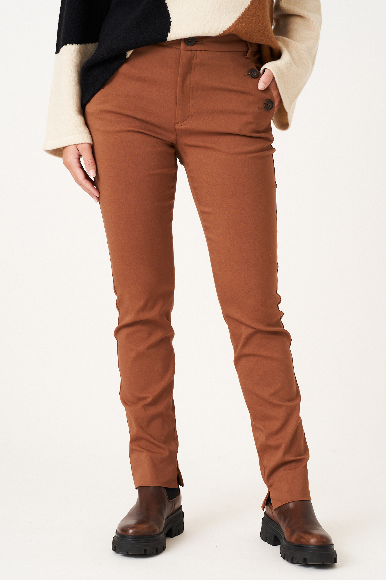 Phyllis trouser  brandy - 4