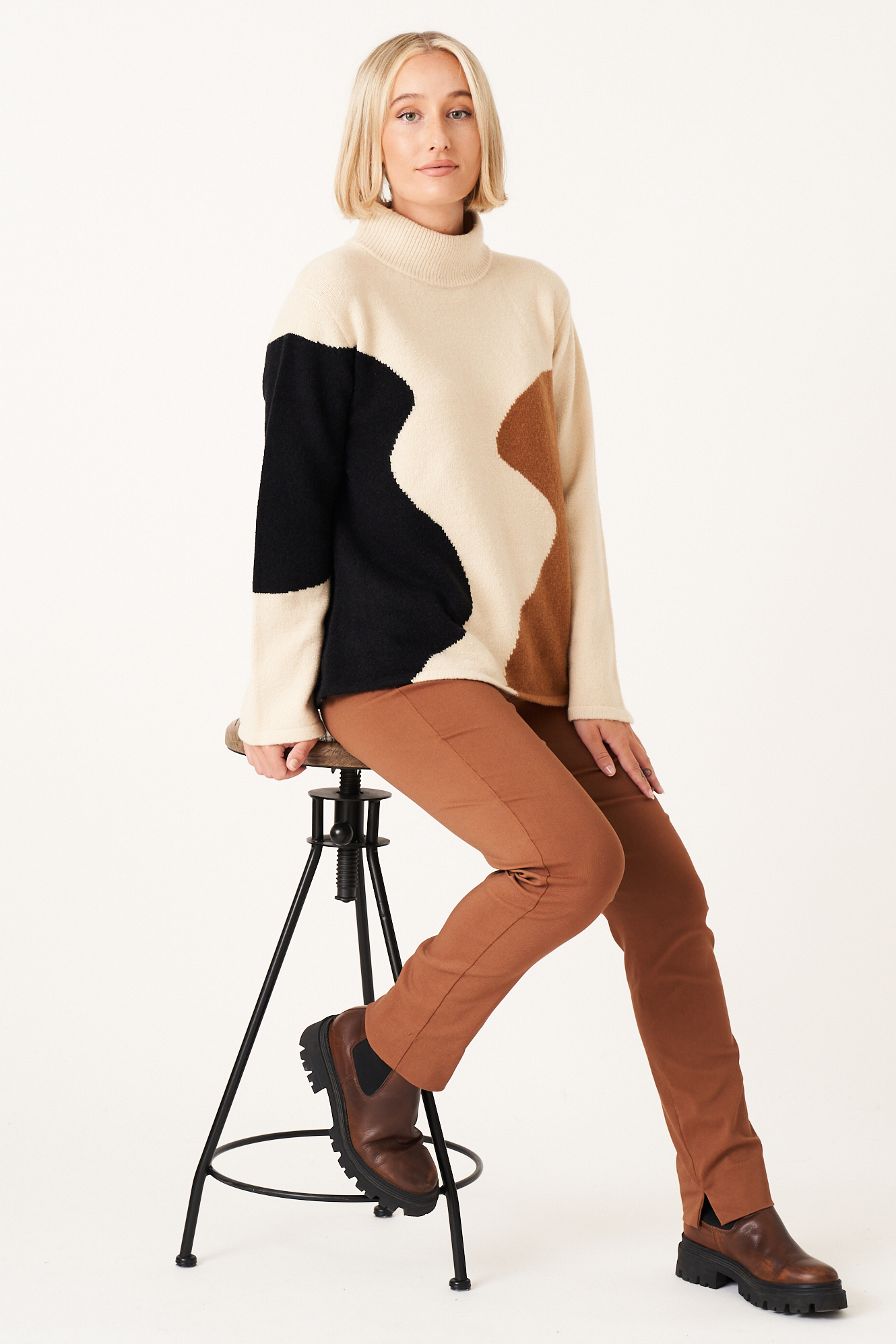 Phyllis trouser  brandy - 3
