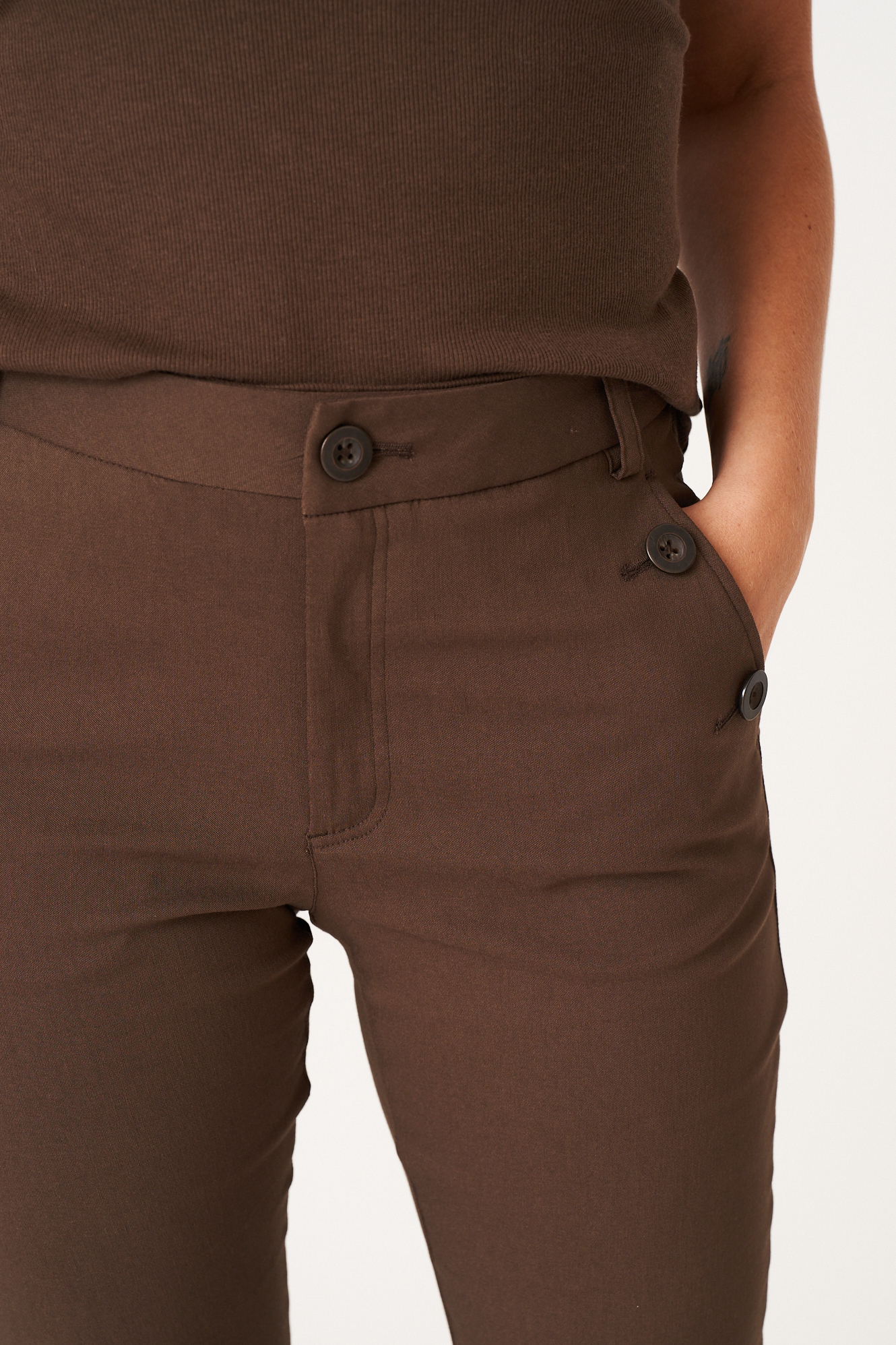 Phyllis trouser  chocolate - 6