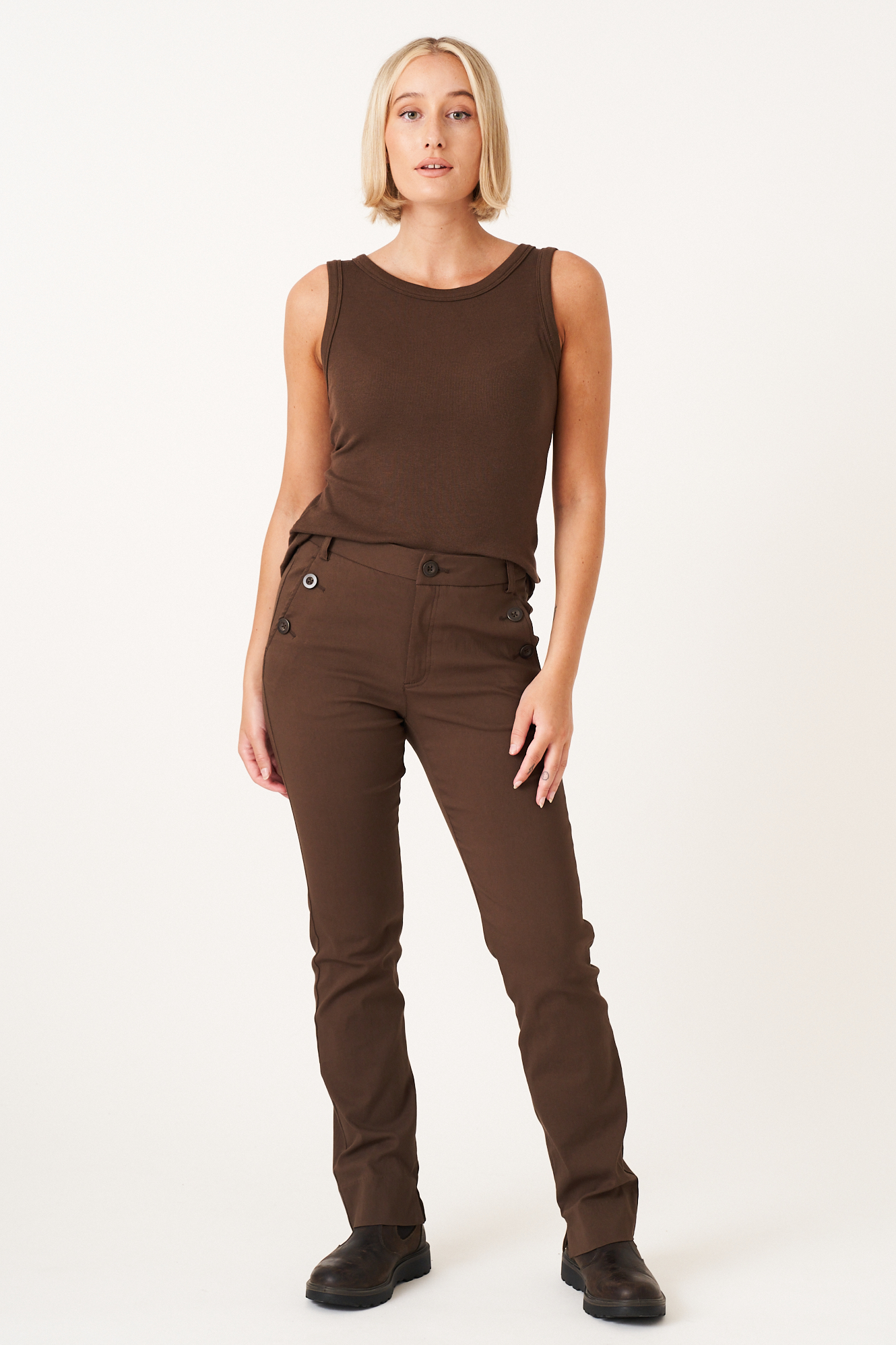 Phyllis trouser  chocolate - 4