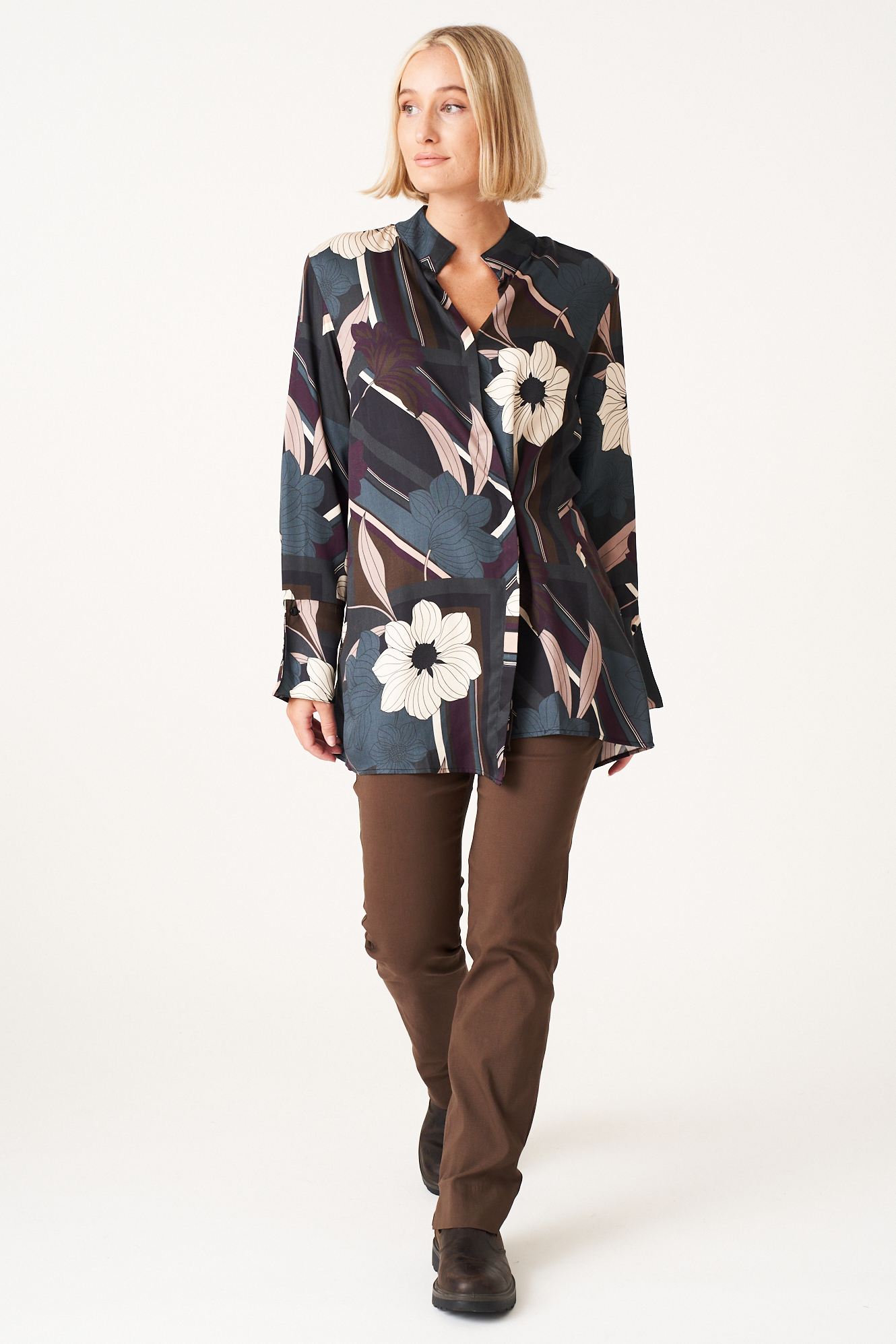 Phyllis trouser  chocolate - 2