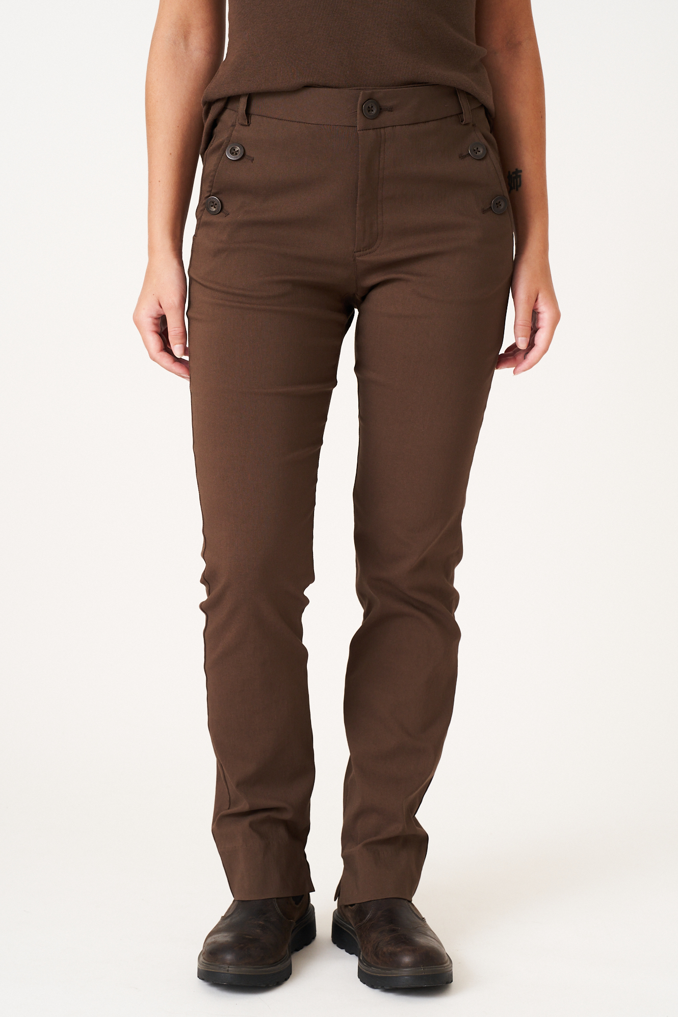 Phyllis trouser  chocolate - 7