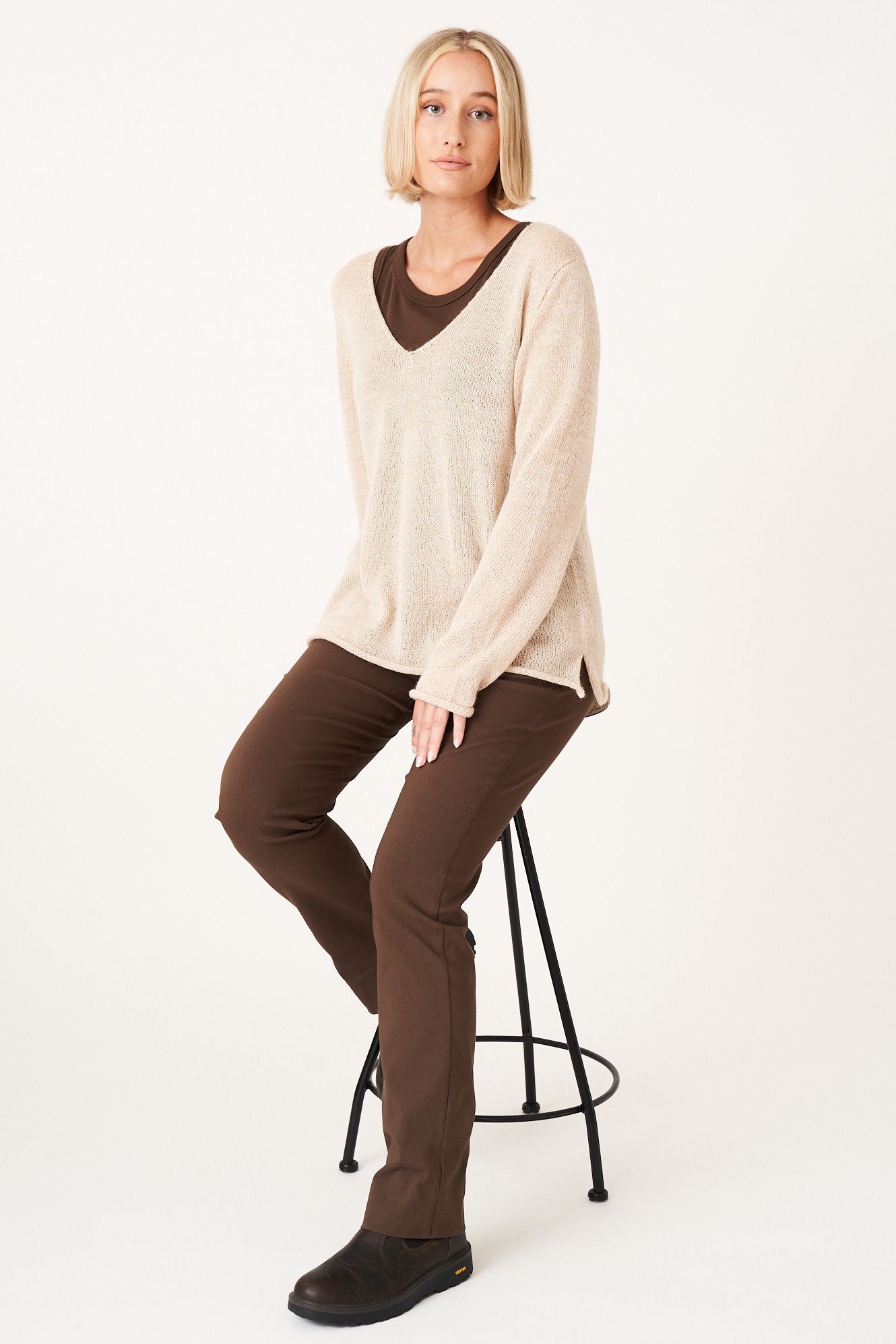 Phyllis trouser  chocolate - 11