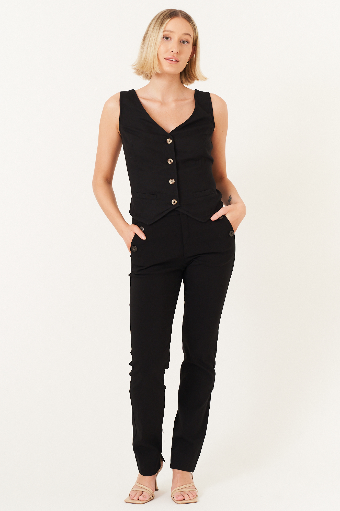 Phyllis trouser  svart