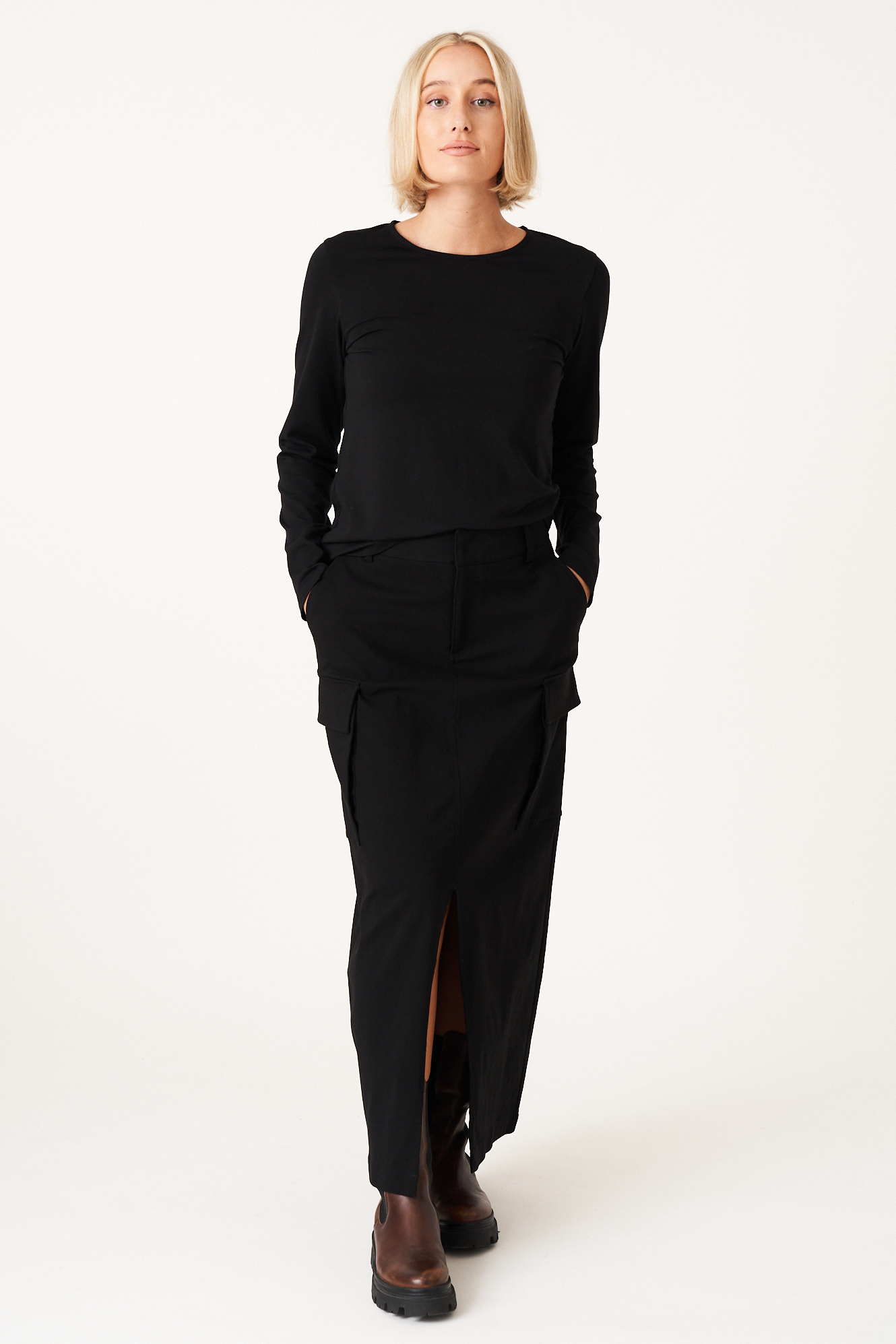 Pearl skirt  svart