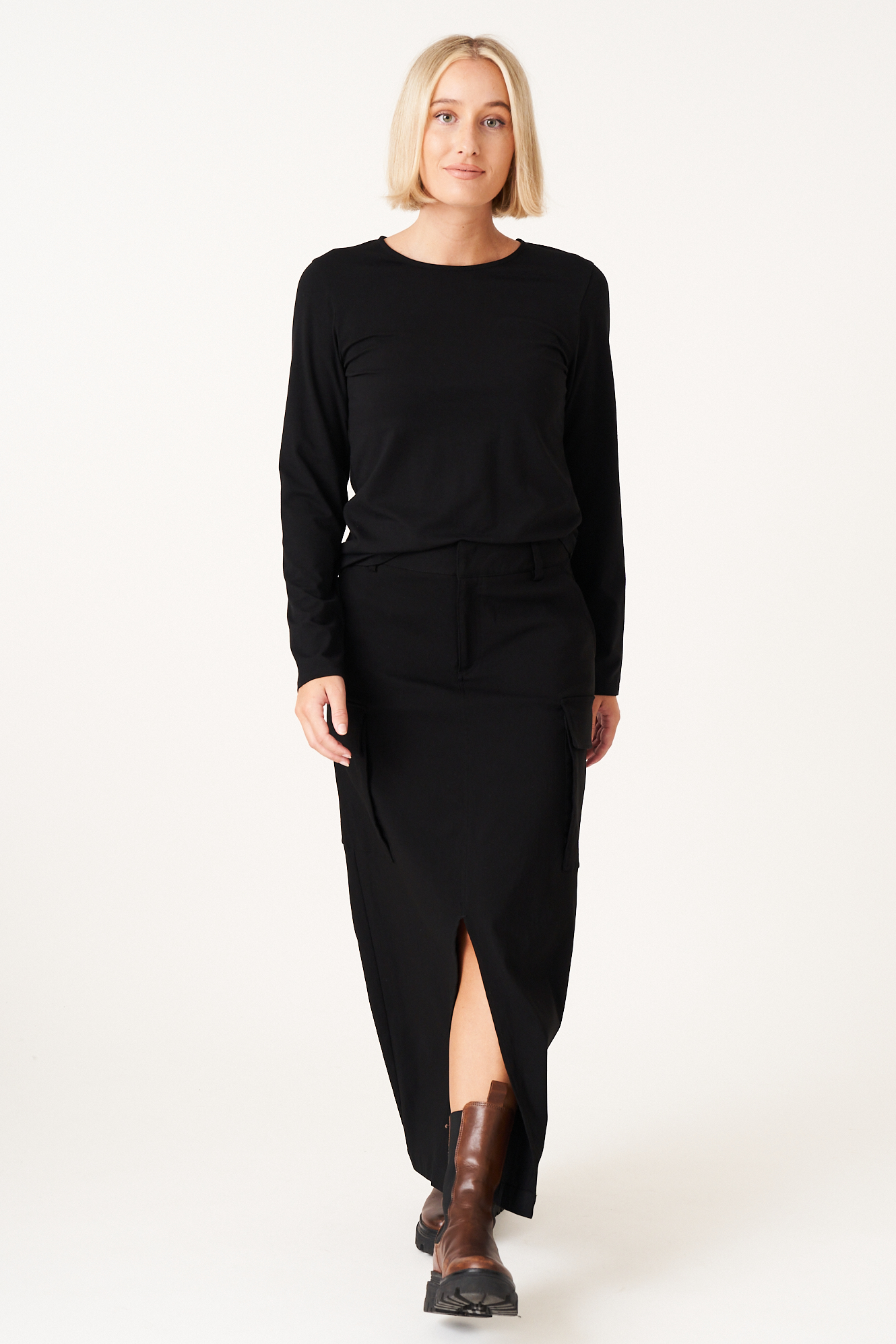 Pearl skirt  svart - 2