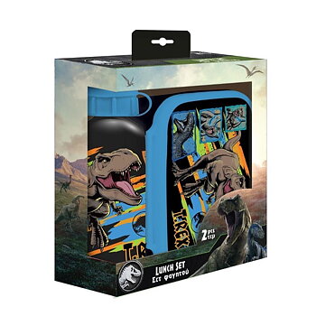 Dinosaurie Matlåda Vattenflaska Set