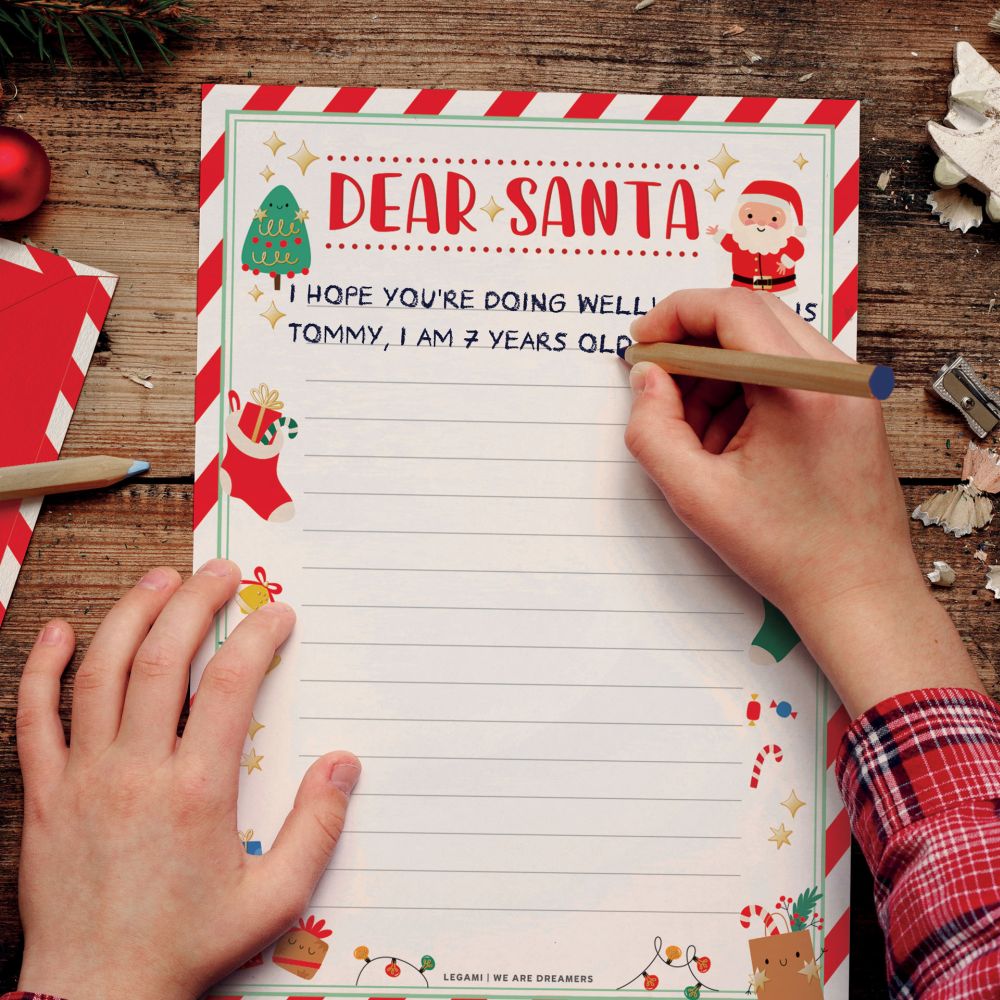 Dear Santa, Santa Claus Letter Kit - 3