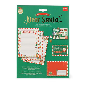 Dear Santa, Santa Claus Letter Kit