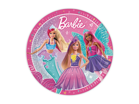 Papperstallrikar - Barbie 