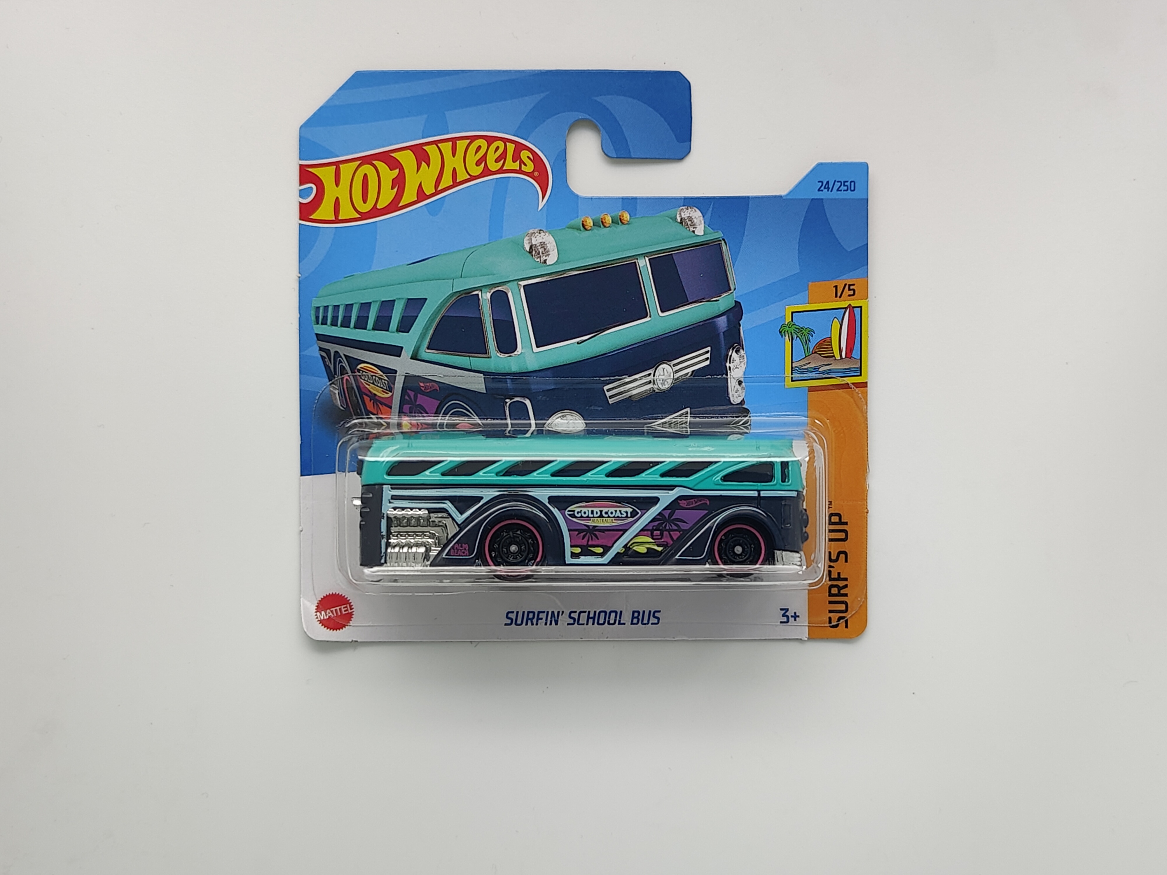 hot wheels HKK79 Surfin' school bus