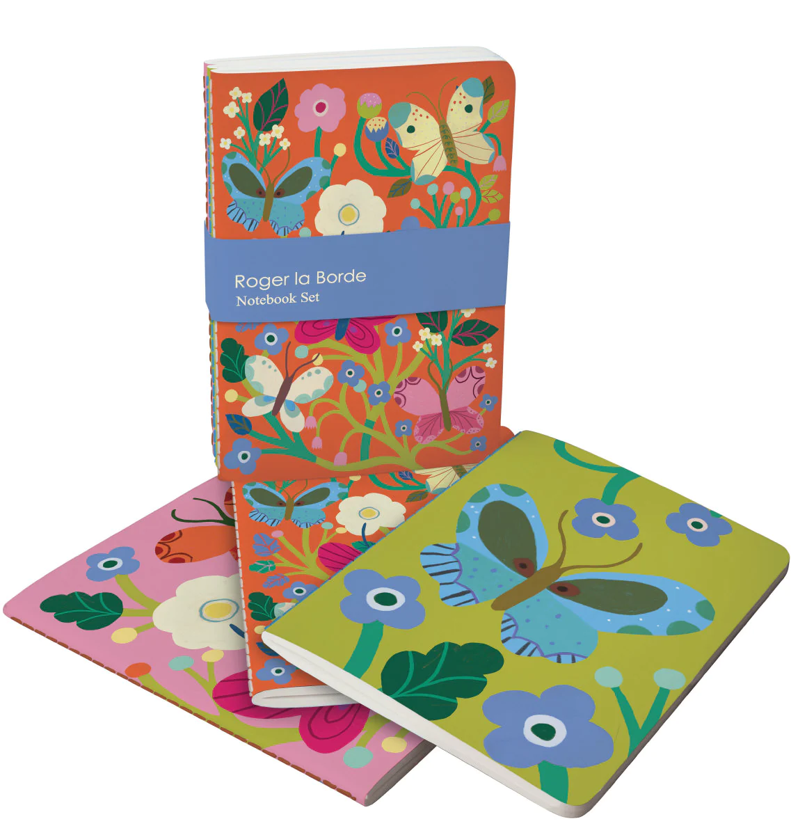 Butterfly Garden A6 Exercise Books set - 2