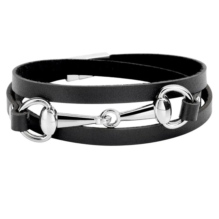 BETTARMBAND - svart/silver