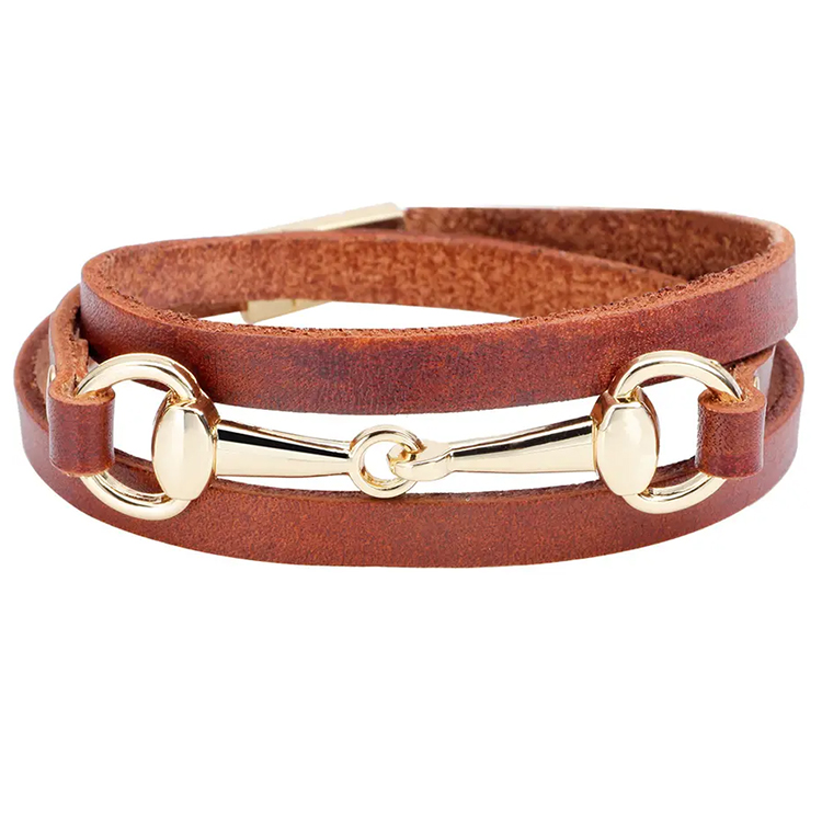 BETTARMBAND - natur/guld