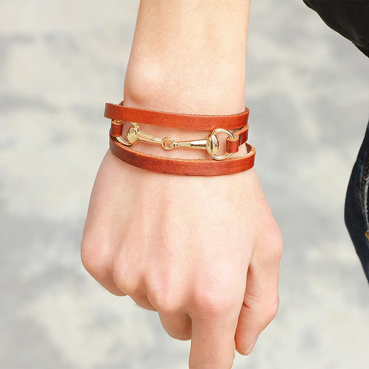 BETTARMBAND - natur/guld - 3