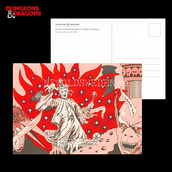 COVER - DUNGEON MODULE S1: TOMB OF HORRORS 1978 - Postcard - David C. Sutherland III - D&D - 299
