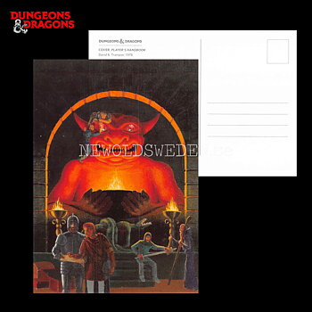 COVER - PLAYER´S HANDBOOK 1978 - Postcard - David A. Trampier - D&D - 299