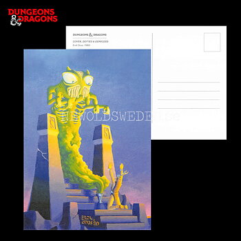 COVER - DEITIES & DEMIGODS 1980 - Postcard - Erol Otus - D&D - 299