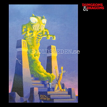 COVER - DEITIES & DEMIGODS 1980 - Postcard - Erol Otus - D&D - 299