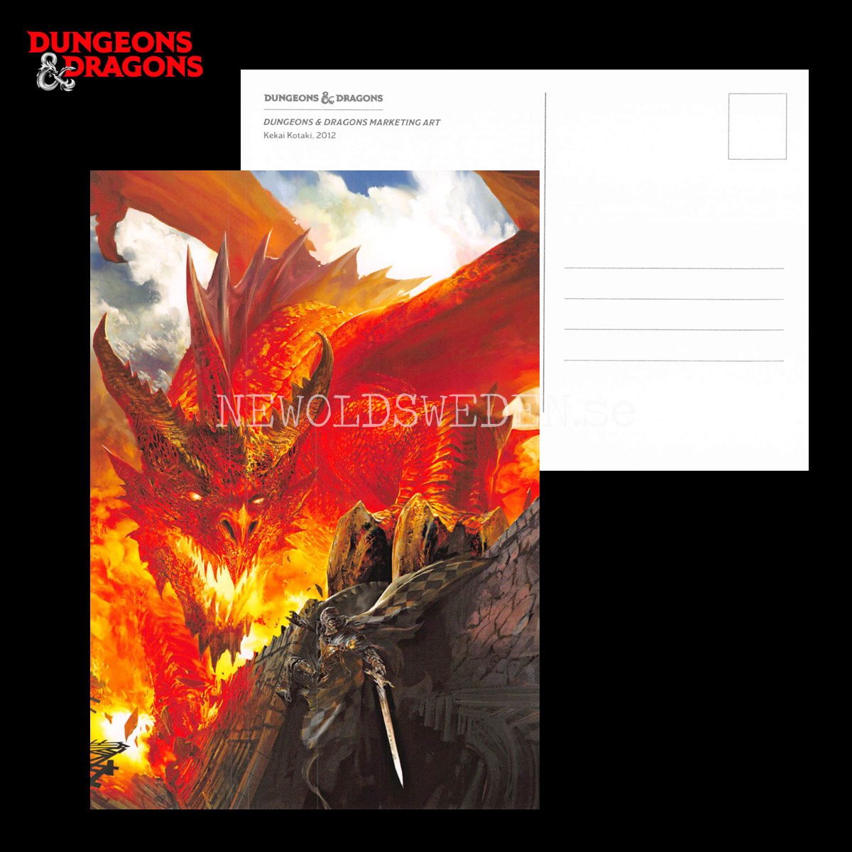 D&D MARKETING ART 2012 - Postcard - Kekai Kotaki - D&D - 299 - 2