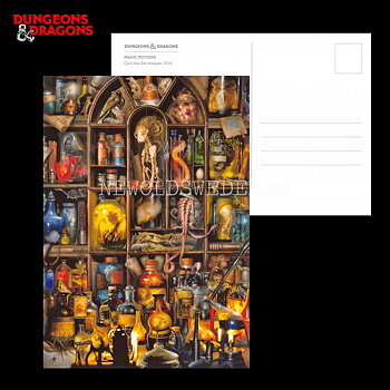 MAGIC POTIONS 2014 - Postcard - Cyril Van Der Haegen - D&D - 299
