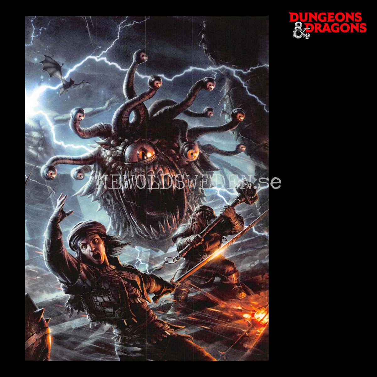 COVER - MONSTER MANUAL 5TH EDITION 2014 - Postcard - Raymond