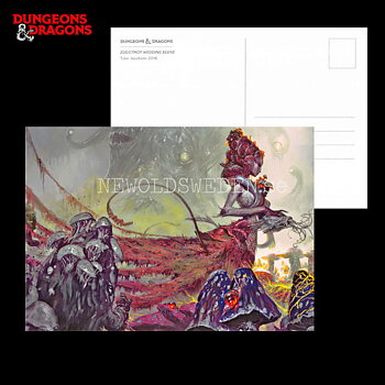 ZUGGTMOY WEDDING SCENE 2016 - Postcard - Tyler Jacobson - D&D - 299