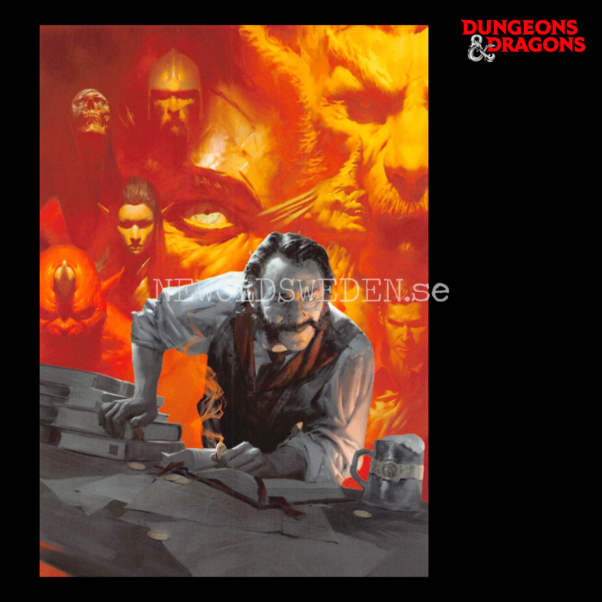 COVER - TALES FROM THE YAWNING PORTAL 2017 - Postcard - Tyler Jacobson - D&D - 299