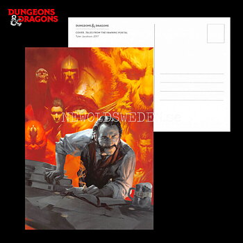 COVER - TALES FROM THE YAWNING PORTAL 2017 - Postcard - Tyler Jacobson - D&D - 299