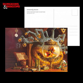 COVER - XANATHAR´S GUIDE TO EVERYTHING 2017 - Postcard - Jason Rainville - D&D - 299