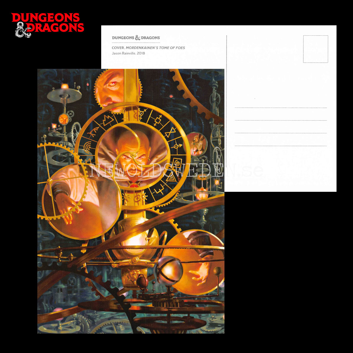 COVER - MORDENKAINEN´S TOME OF FOES 2018 - Postcard - Jason Rainville - D&D - 299 - 2