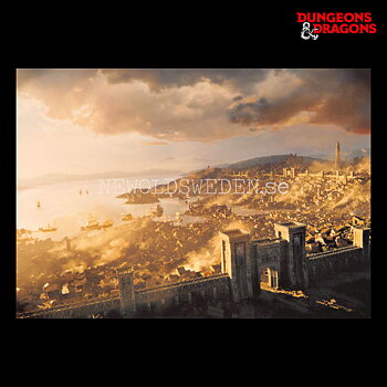 BALDUR´S GATE CITYSCAPE 2019 - Postcard - Larian Studios - D&D - 299
