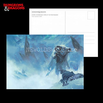 COVER - ICEWIND DALE: RIME OF THE FROSTMAIDEN 2020 - Postcard - Tyler Jacobson - D&D - 299