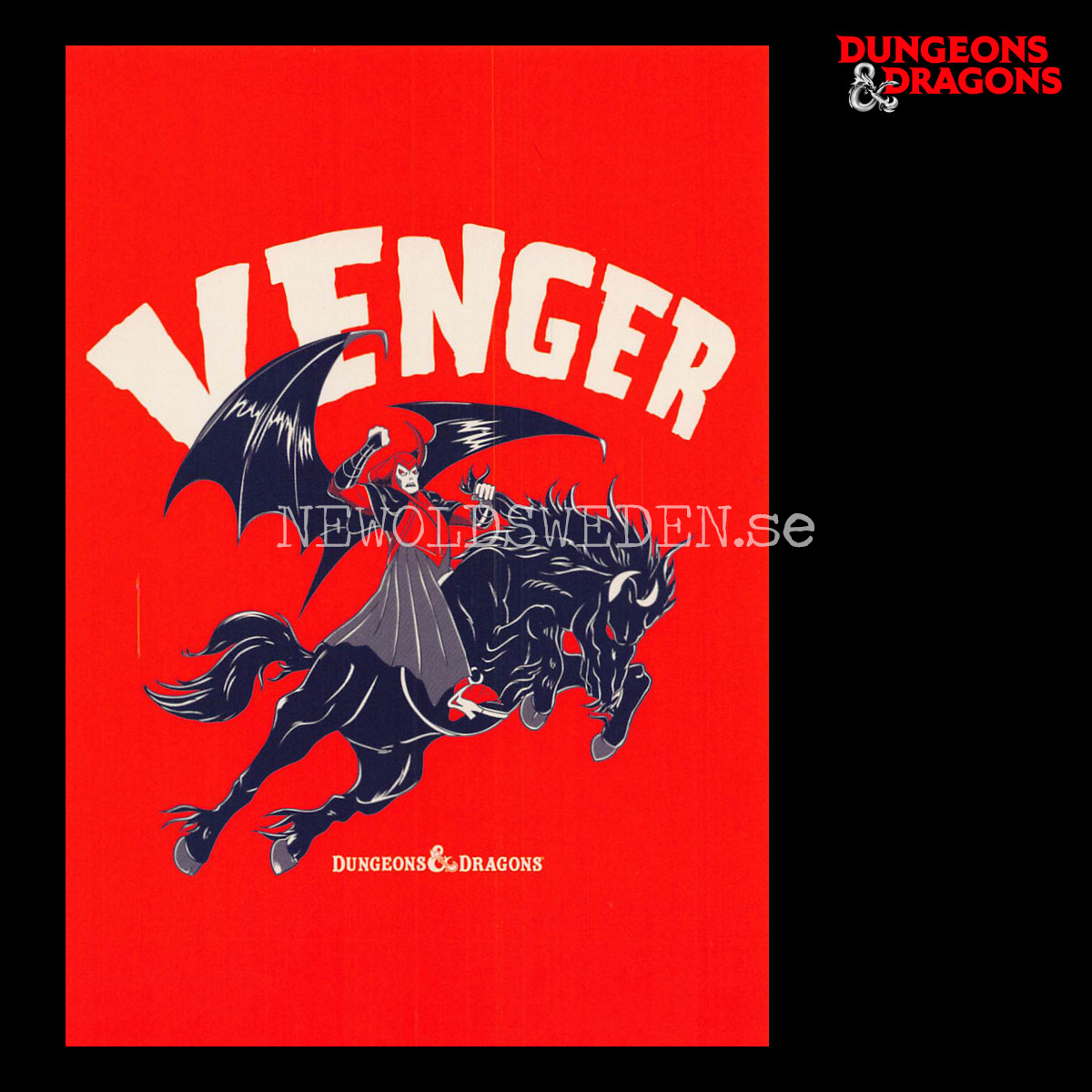 VENGER D&D CARTOON 2020 - Postcard - Marketing Art - D&D - 299