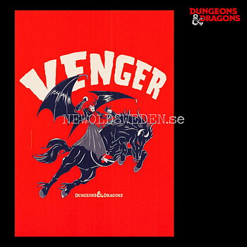 VENGER D&D CARTOON 2020 - Postcard - Marketing Art - D&D - 299