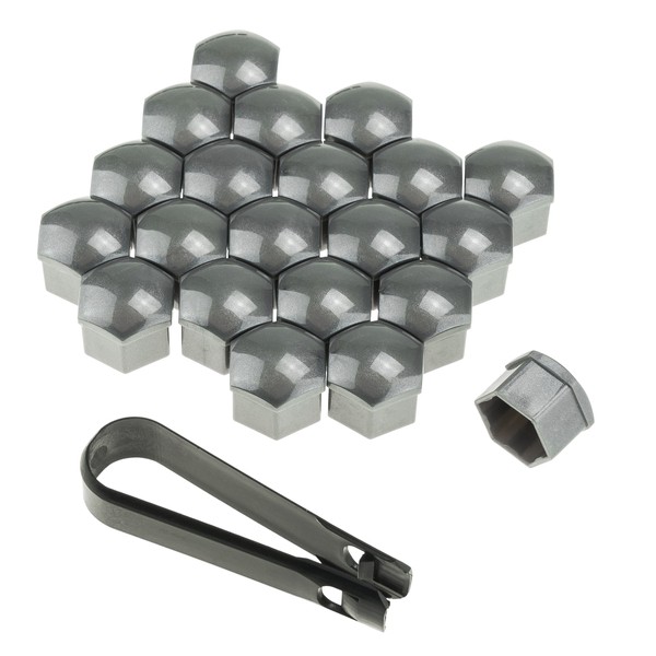 Hjulmutterskydd Silver 17MM