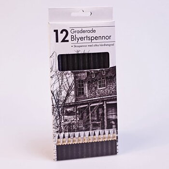 Blyertspenna 12st