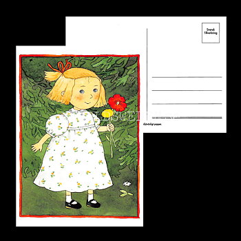 Blommor från Ellen Vykort - Catarina Kruusval - 735
