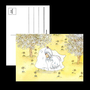 Majas visa Vykort - Catarina Kruusval - 735