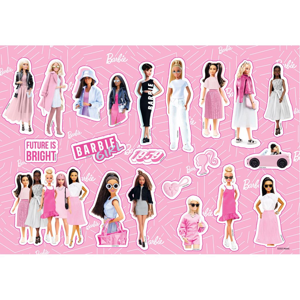 Barbie Målarbok Med Klistermärken - 2